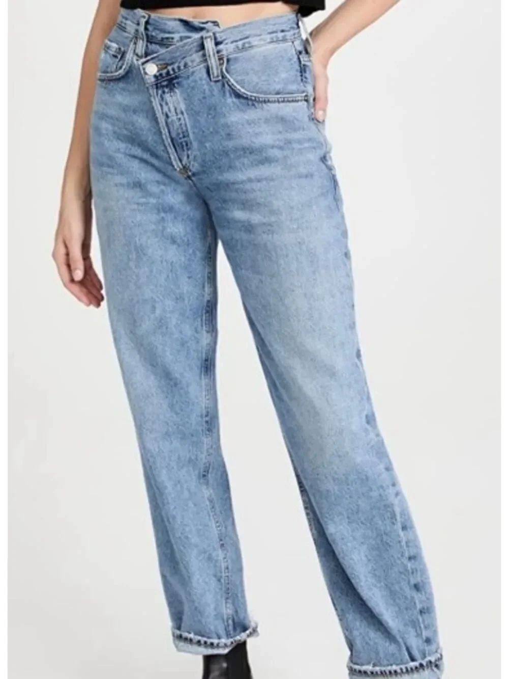 Agolde Criss Cross Upsized Jeans Women's Sz. 30